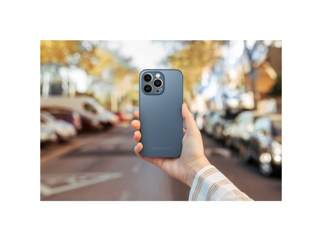 Roar Matte Glass Case  - for iPhone 14 Plus blue