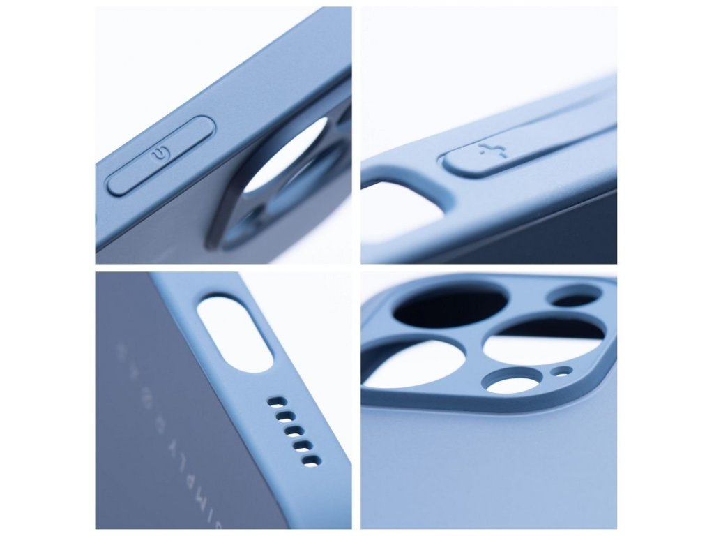 Roar Matte Glass Case  - for iPhone 14 Plus blue