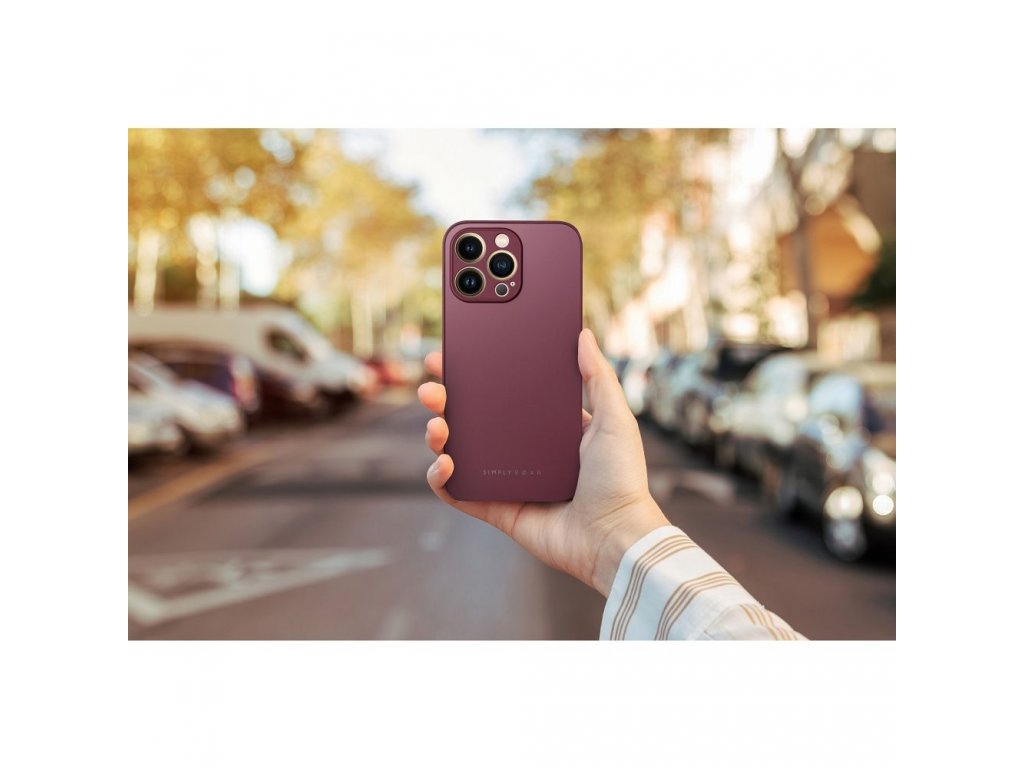 Roar Matte Glass Case  - for iPhone XR claret