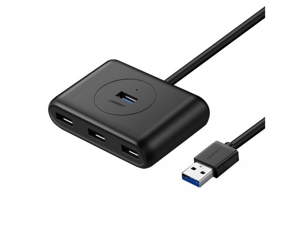 Rozbočovač HUB 4x USB 3.0 černý (20290)