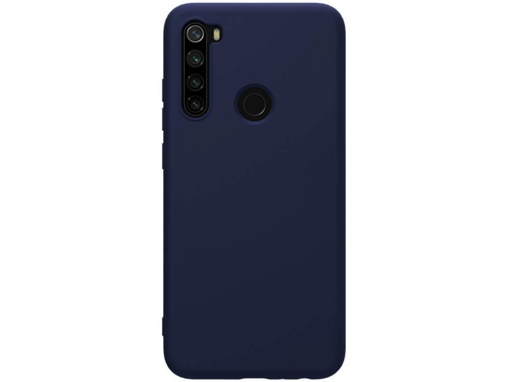 Rubber Wrapped Ochranné pouzdro modré pro Xiaomi Redmi Note 8