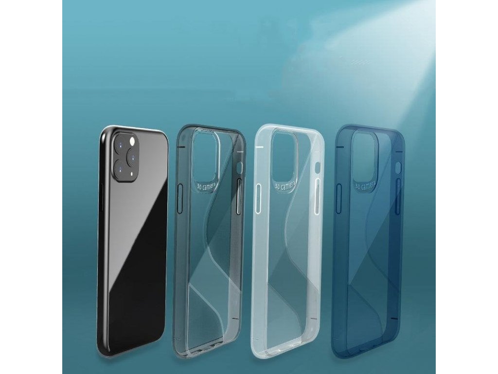 S-Case elastické pouzdro Huawei P40 Lite / Nova 7i / Nova 6 SE průsvitné