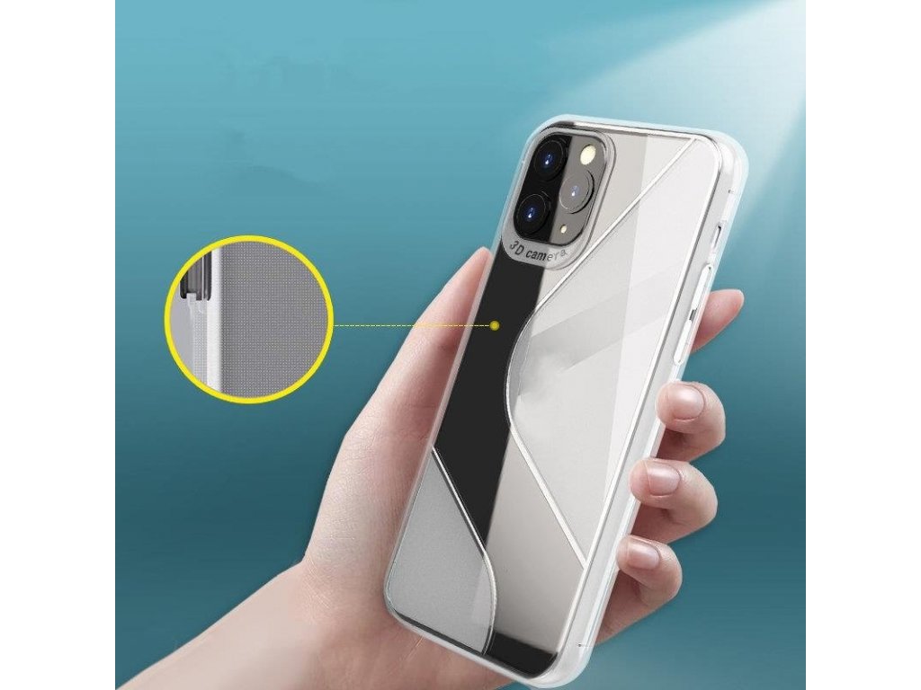 S-Case elastické pouzdro Huawei Y6p průsvitné