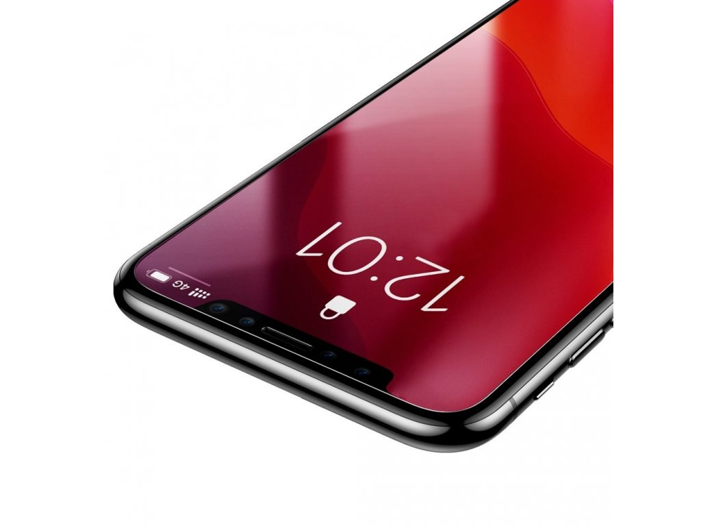 Sada 2x tvrzené sklo 0.15mm 9H iPhone 11 / iPhone XR + pozicionér (SGAPIPH61S-GS02)