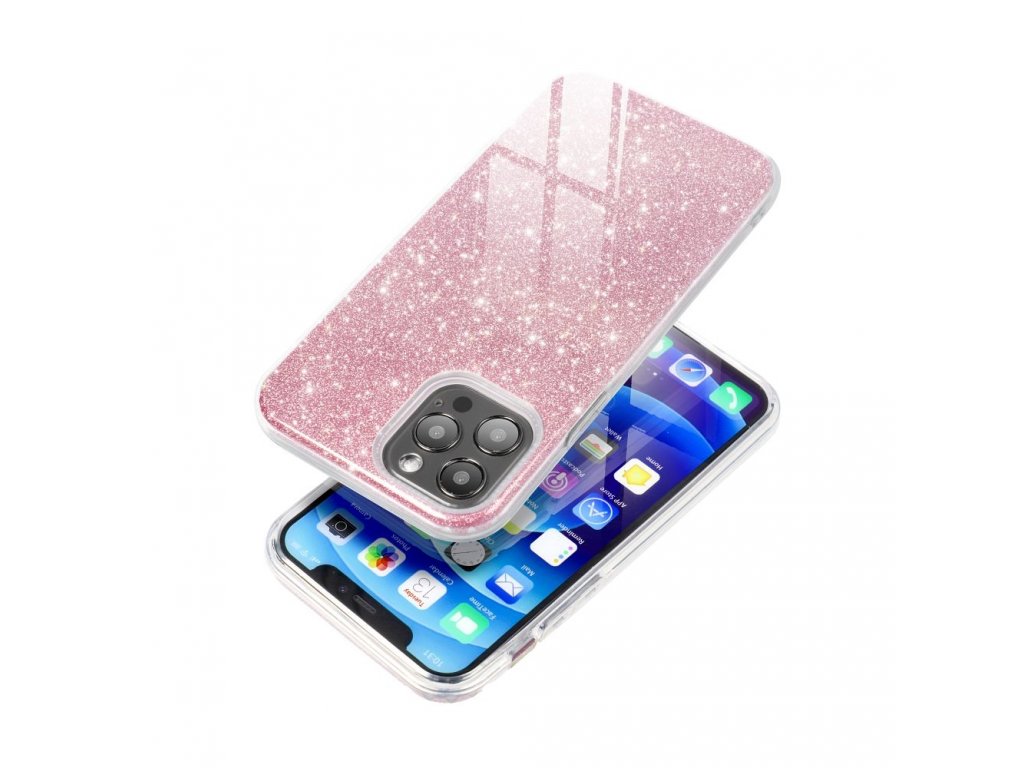 Pouzdro SHINING pro iPHONE 15 PLUS - růžové