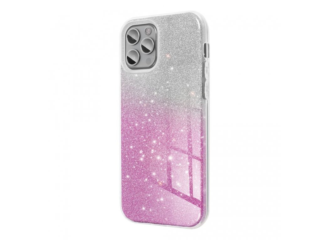 SHINING Case for IPHONE 15 PRO clear/pink