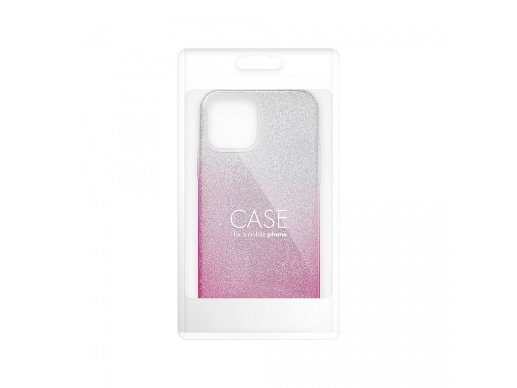 SHINING Case for IPHONE 15 PRO clear/pink