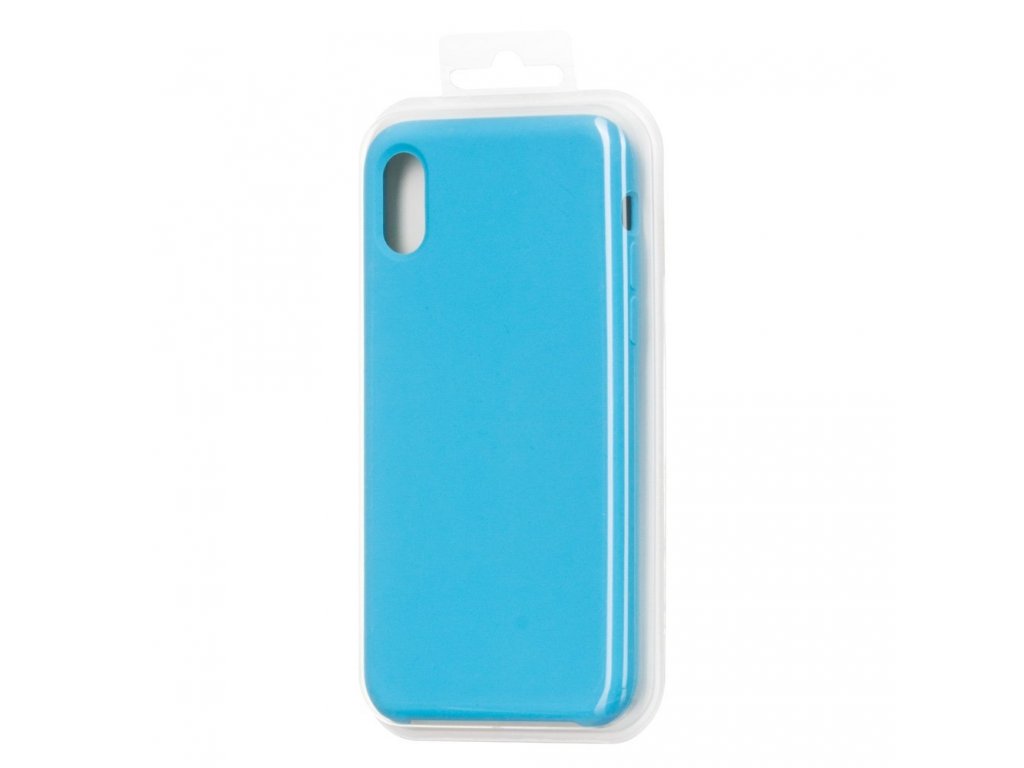 Silicone Case elastické pouzdro iPhone SE 2020 / iPhone 8 / iPhone 7 světle modré