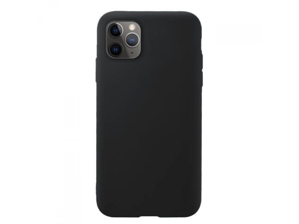 Silicone Case elastické silikonové pouzdro iPhone 11 Pro černé