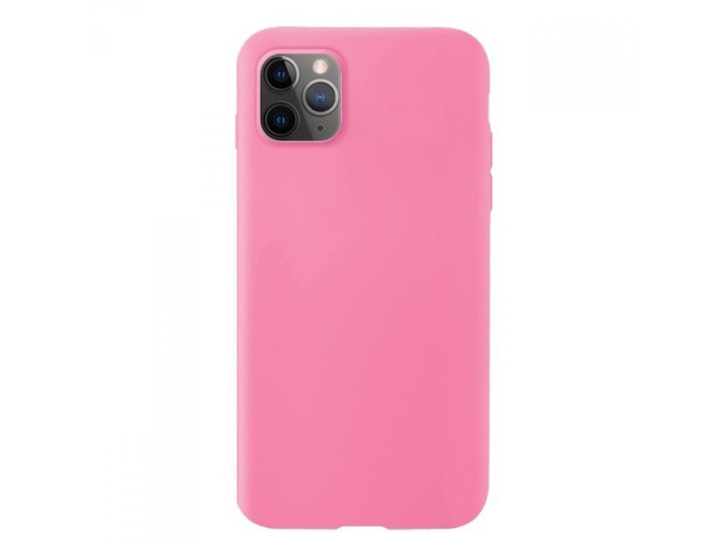 Silicone Case elastické silikonové pouzdro iPhone 11 Pro růžové