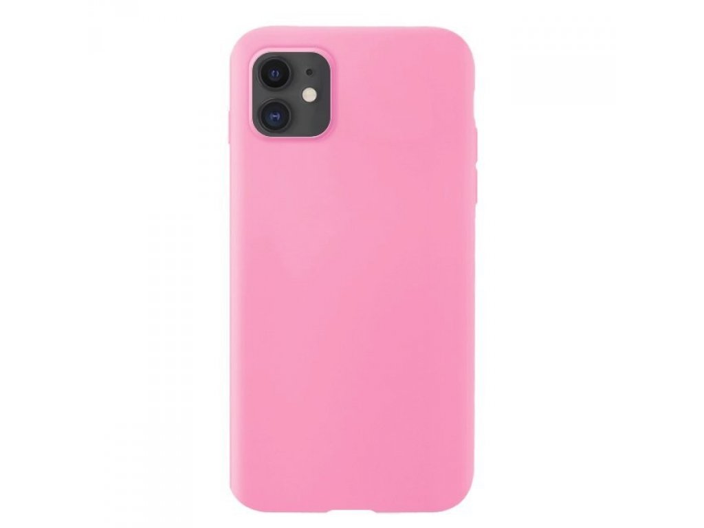 Silicone Case elastické silikonové pouzdro iPhone 11 růžové