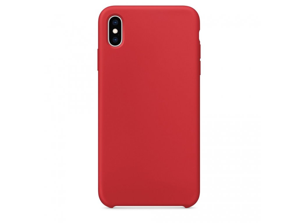 Silicone Case elastické silikonové pouzdro iPhone XS Max červené