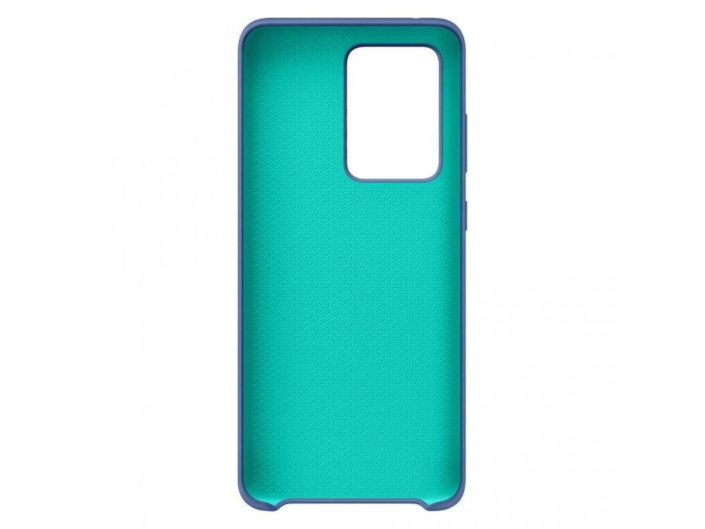 Silicone Case elastické silikonové pouzdro Samsung Galaxy S20 Ultra tmavě modré