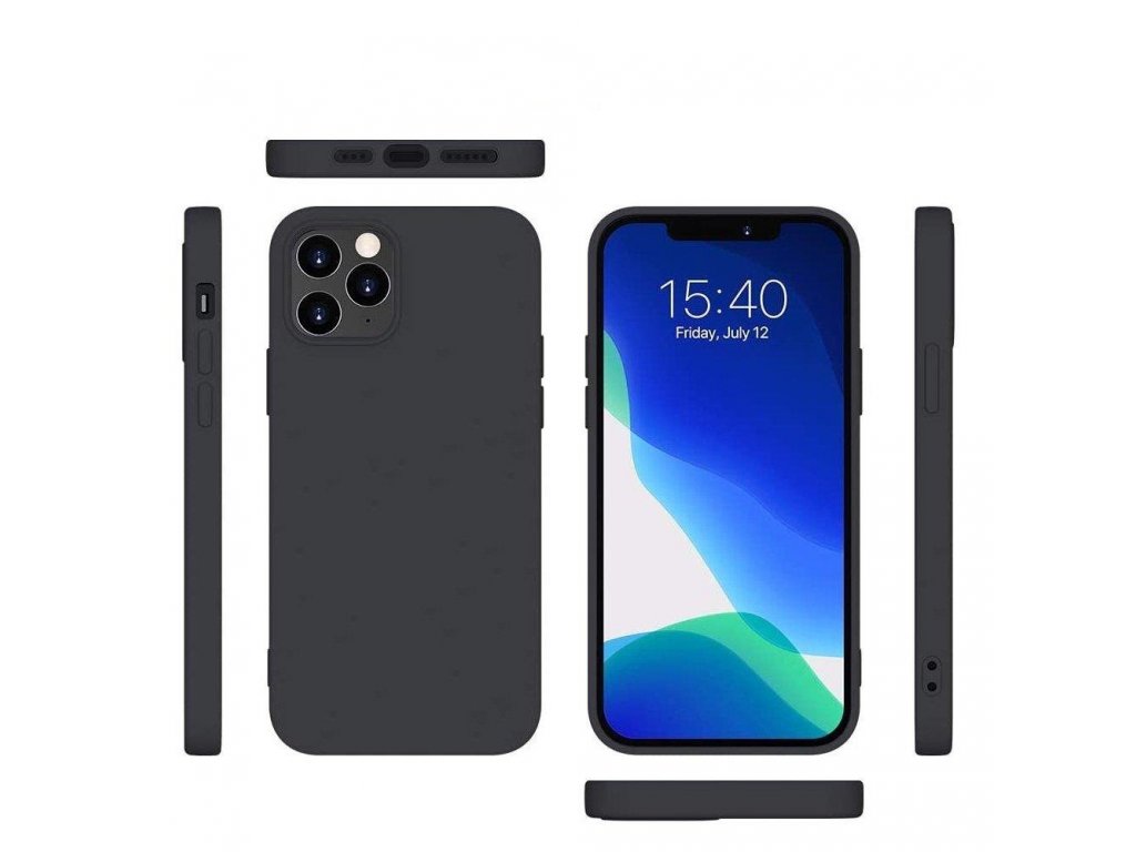 Silikonový kryt pro Xiaomi Redmi Note 10 5G / Poco M3 Pro - černý