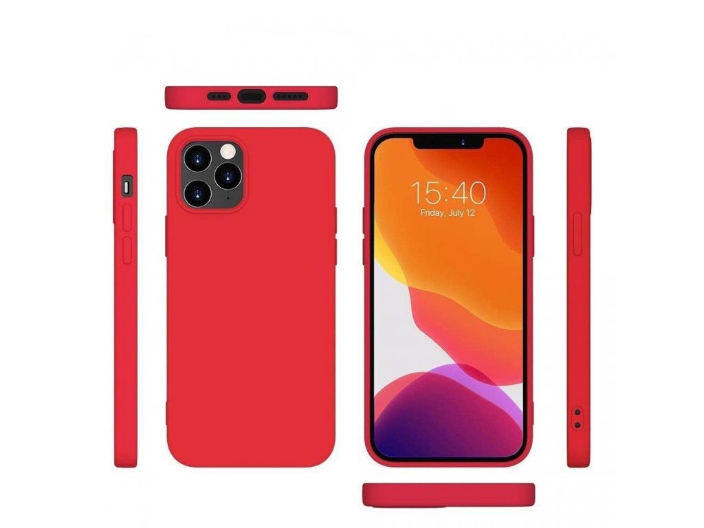 Silikonový kryt pro Xiaomi Redmi Note 10 5G / Poco M3 Pro - červený