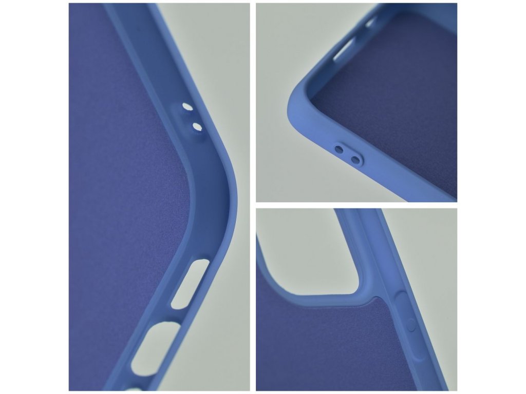 SILICONE Case for IPHONE 15 PLUS blue