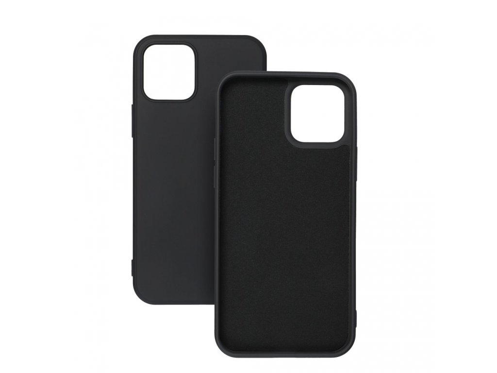 SILICONE Case for IPHONE 15 PRO black