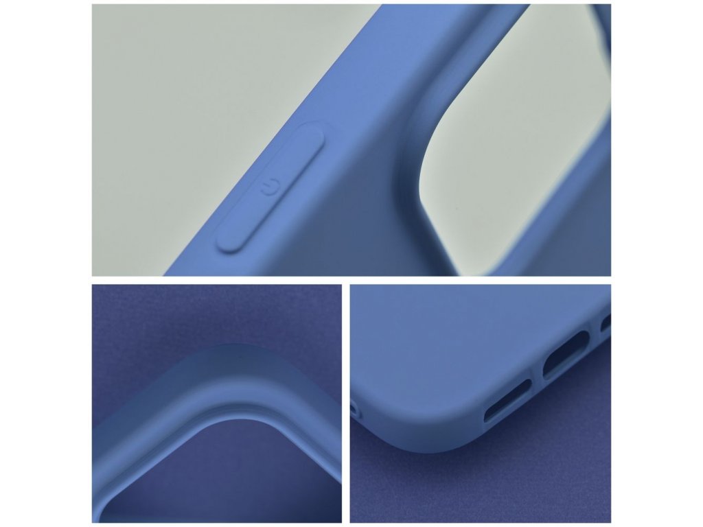 SILICONE Case for IPHONE 15 PRO blue