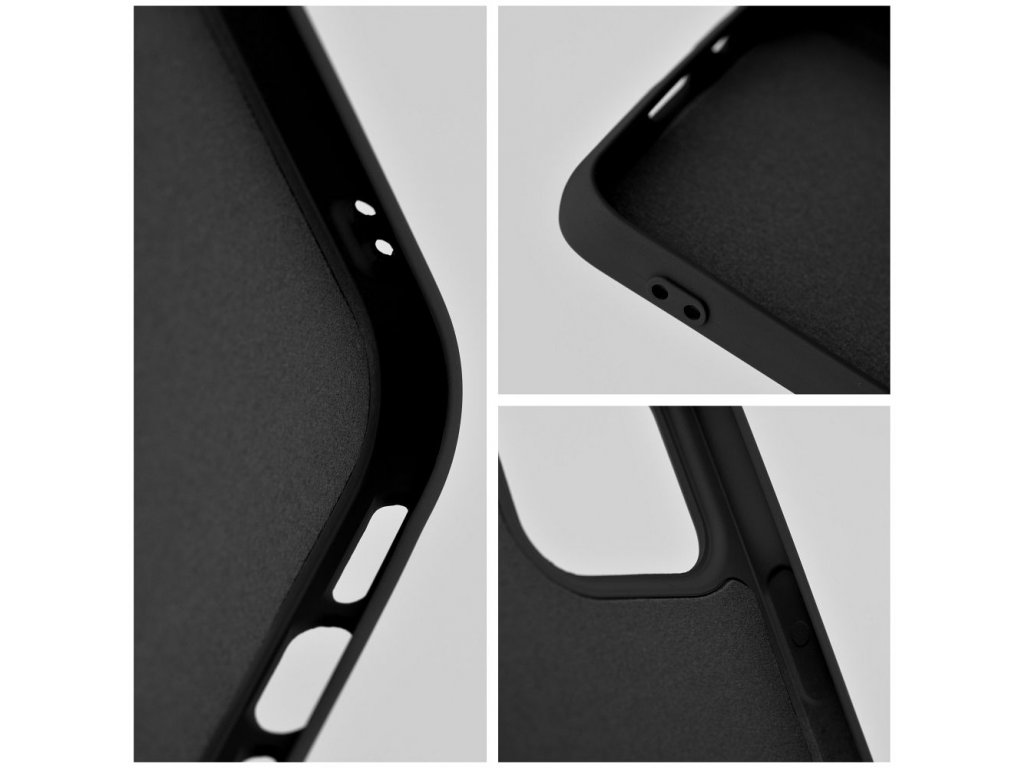 SILICONE Case for IPHONE 15 PRO MAX black