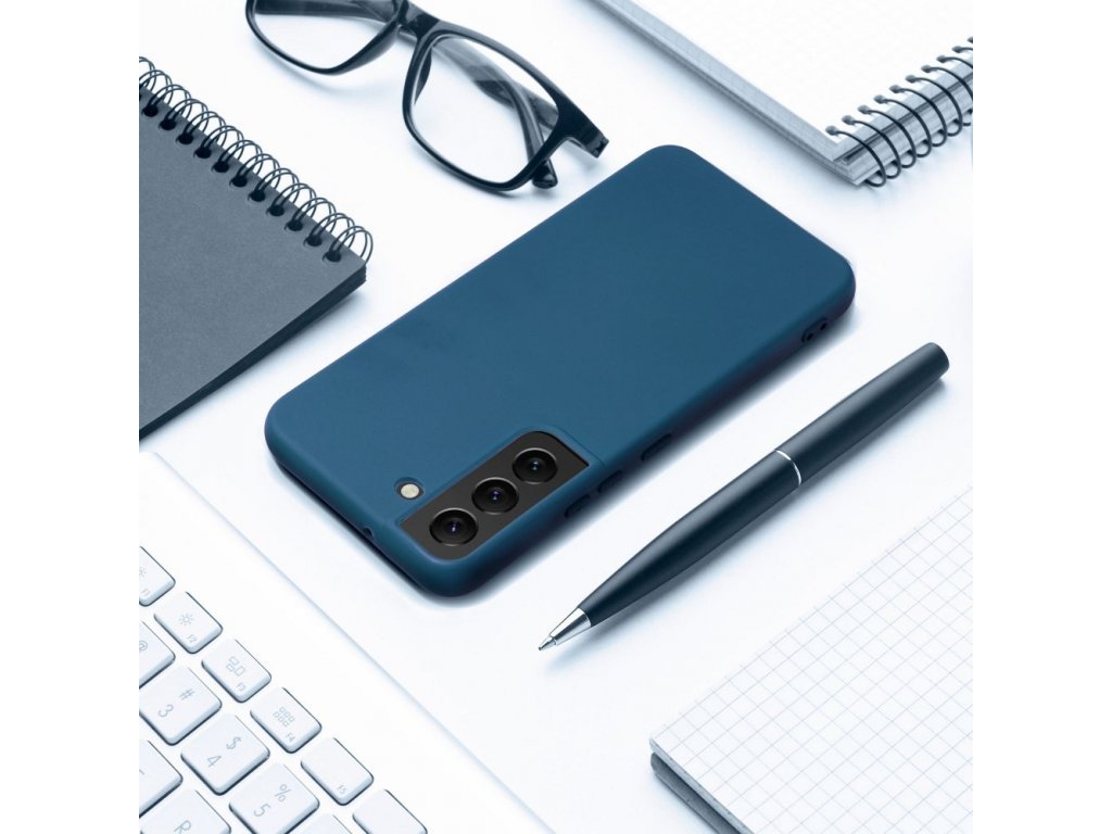 SILICONE Case for SAMSUNG Galaxy A14 5G / A14 4G blue