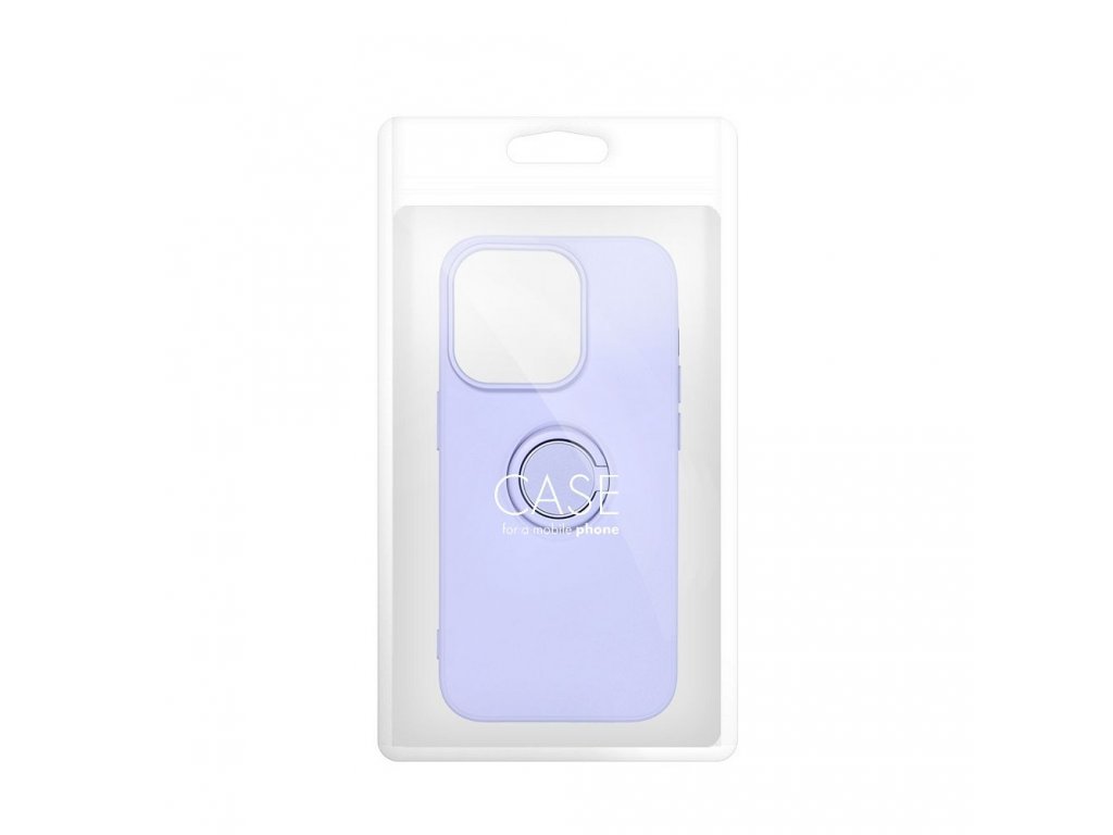 SILICONE RING Case for IPHONE 15 PLUS violet