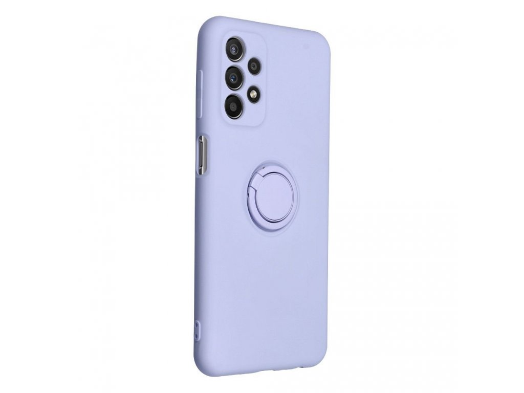 Zadní kryt SILICONE RING pro SAMSUNG Galaxy A34 5G violet