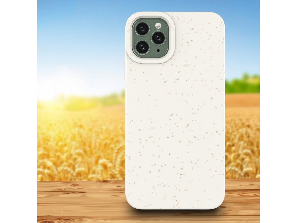 Silikonové pouzdro Eco Case pro iPhone 11 Pro, bílé