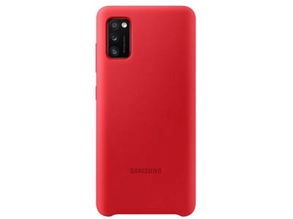 Silikonový Kryt pro Galaxy A41 Červený