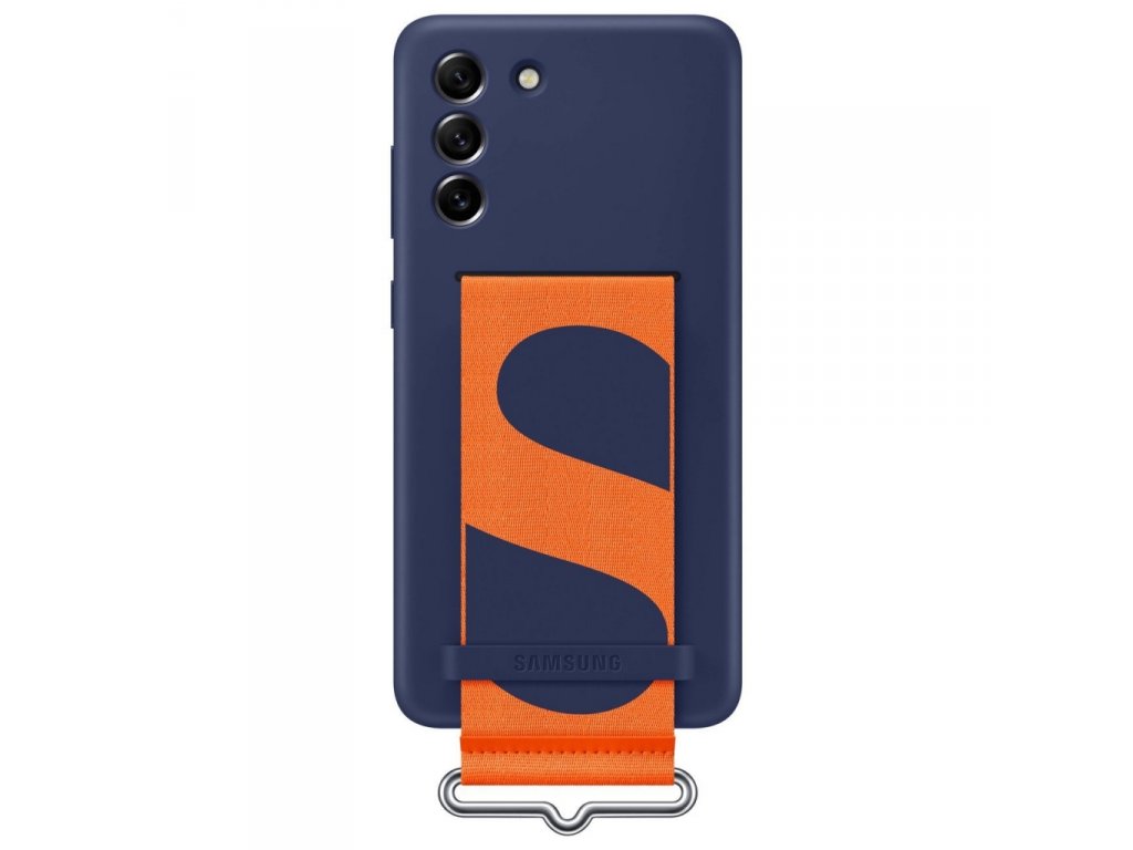 Silikonový kryt pro Samsung Galaxy S21 FE navy blue (EF-GG990TNE)