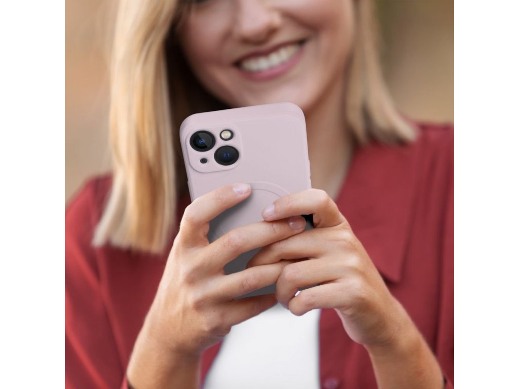 Silikonový zadní kryt Mag pro IPHONE 11 PRO růžový