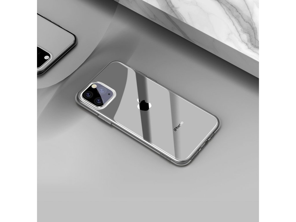 Simple Series Case průsvitné gelové pouzdro iPhone 11 Pro černé (ARAPIPH58S-01)