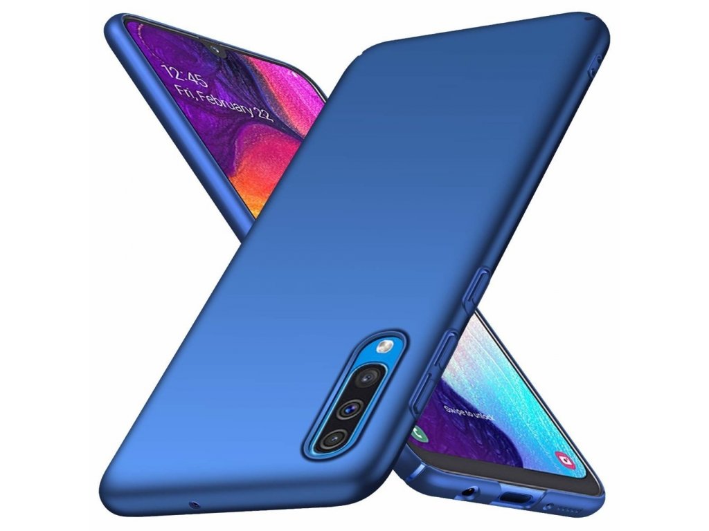 Simple ultratenké pouzdro Samsung Galaxy A50s / Galaxy A50 / Galaxy A30s modré