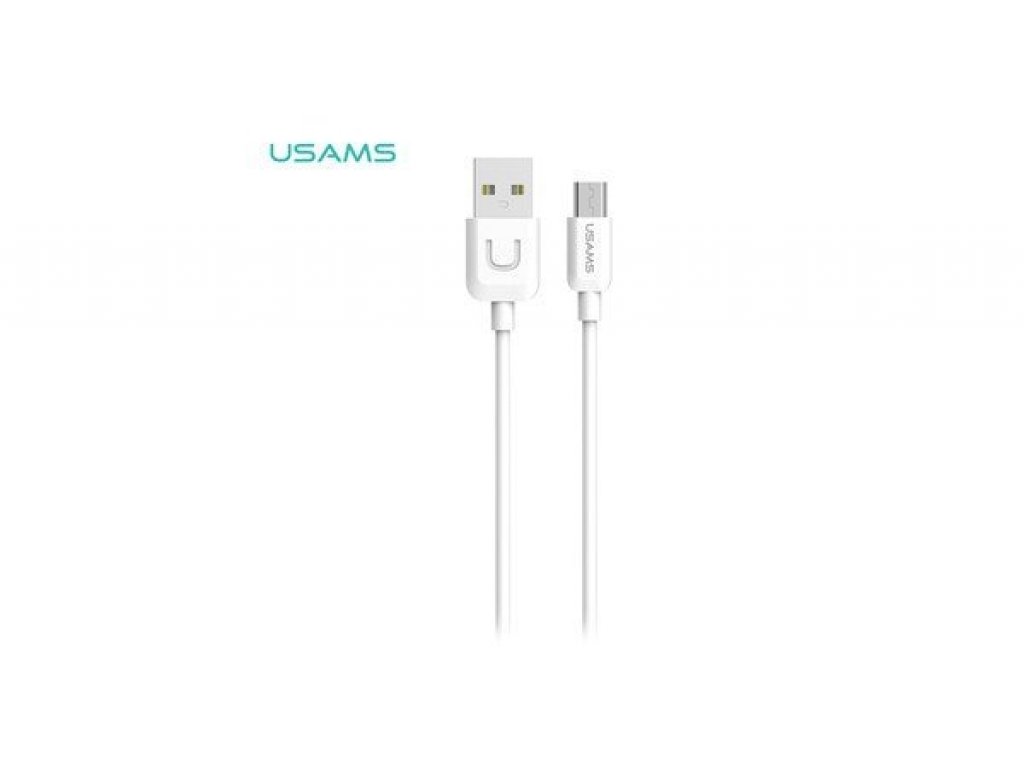 SJ098 Datový Kabel microUSB U Turn bílý (EU Blister)