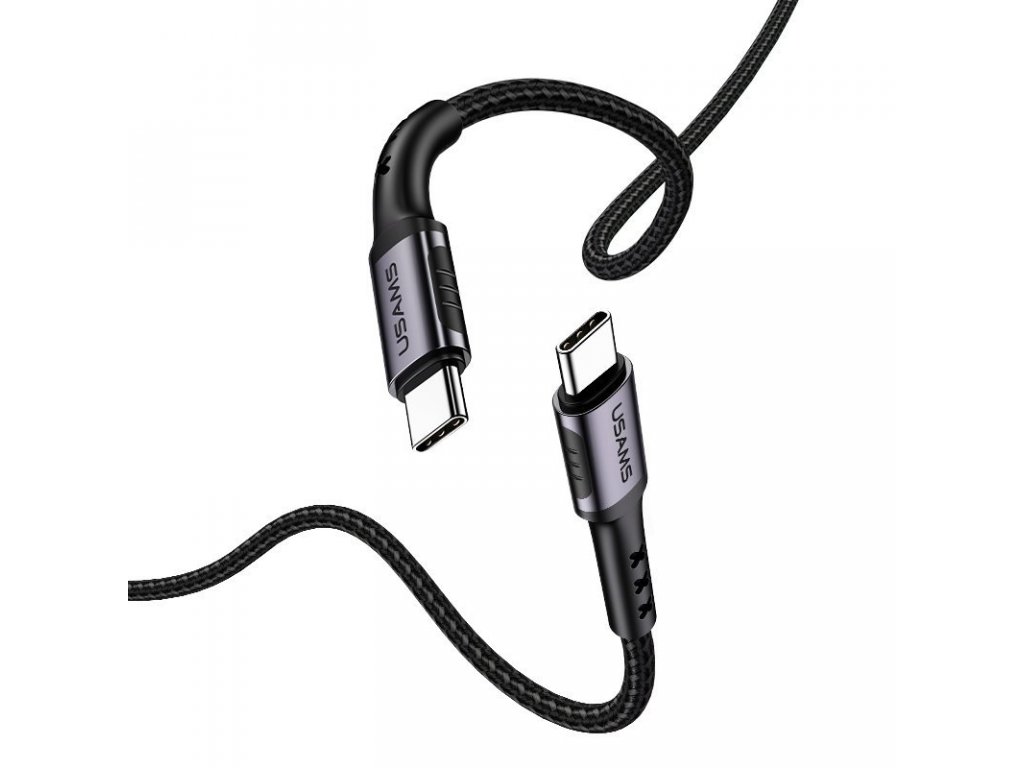 SJ290 Datový Kabel Type C / Type C černý (EU Blister)