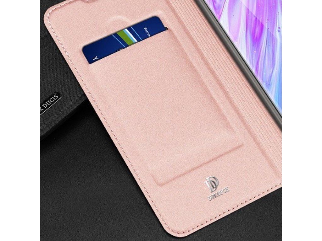 Skin Pro knížkové pouzdro pro Samsung Galaxy S20 Plus zlaté barvy