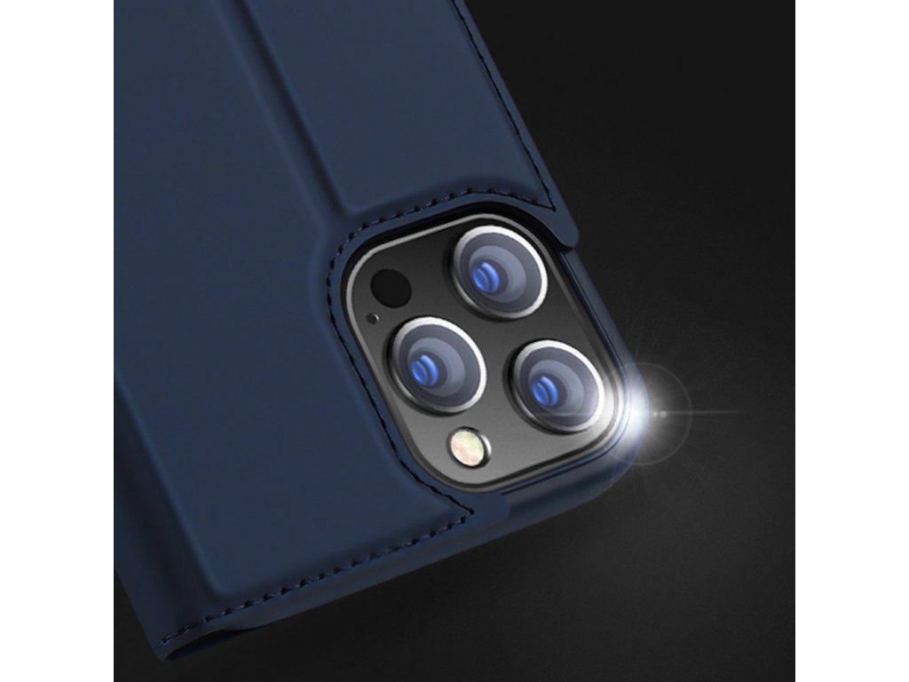 Skin Pro pouzdro s flipovým krytem iPhone 13 Pro růžové