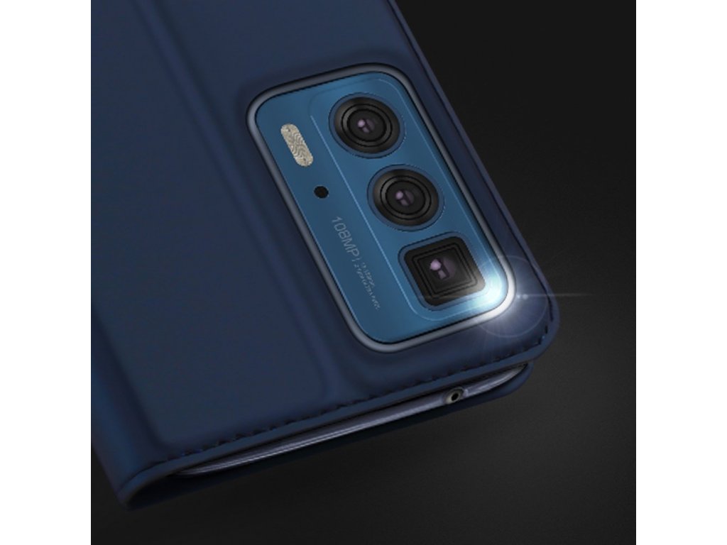 Skin Pro pouzdro s flipovým krytem Motorola Moto Edge 20 Pro černé