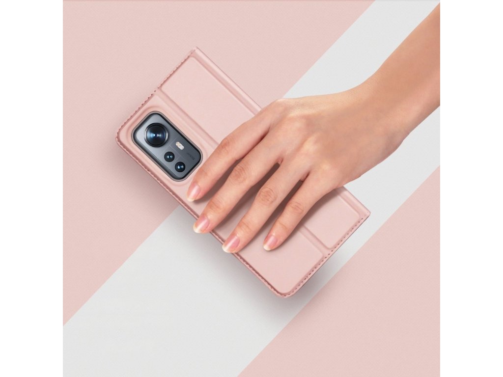 Skin Pro pouzdro s flipovým krytem Xiaomi 12X / 12 zlaté