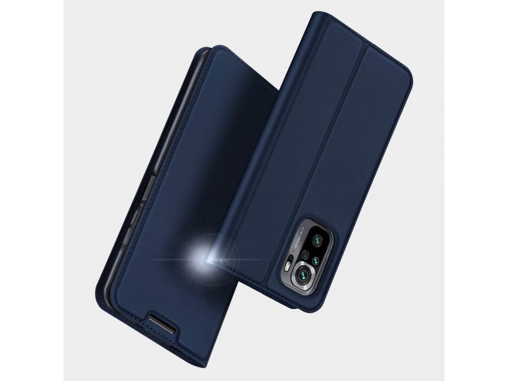 Skin Pro pouzdro s flipovým krytem Xiaomi Redmi Note 10 / Redmi Note 10S růžové