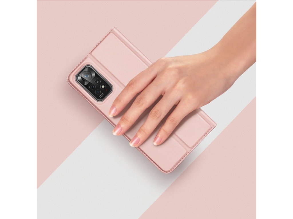 Skin Pro pouzdro s flipovým krytem Xiaomi Redmi Note 11 Pro+ 5G / 11 Pro 5G / 11 Pro modré