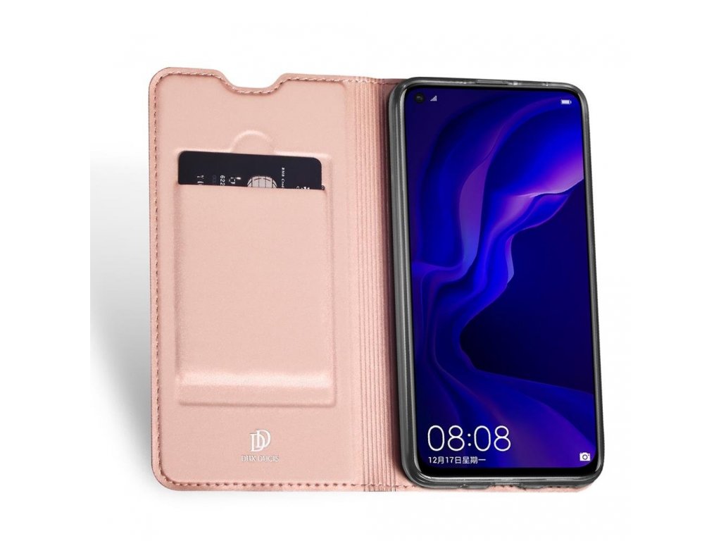 Skin Pro pouzdro s klapkou Huawei Nova 4 růžové