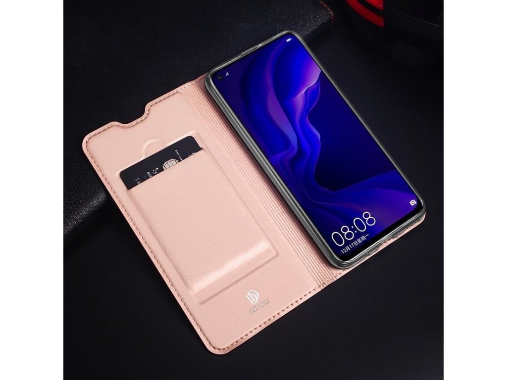 Skin Pro pouzdro s klapkou Huawei Nova 4 růžové