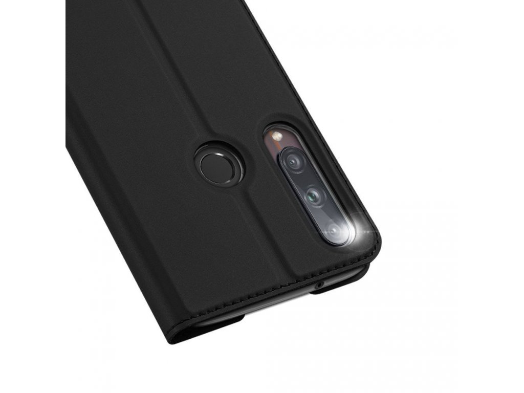 Skin Pro pouzdro s klapkou Huawei P40 Lite E černé