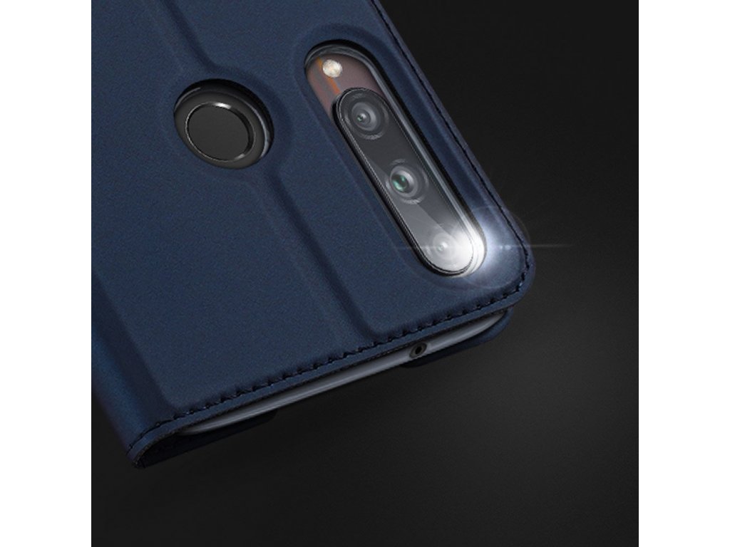 Skin Pro pouzdro s klapkou Huawei P40 Lite E modré