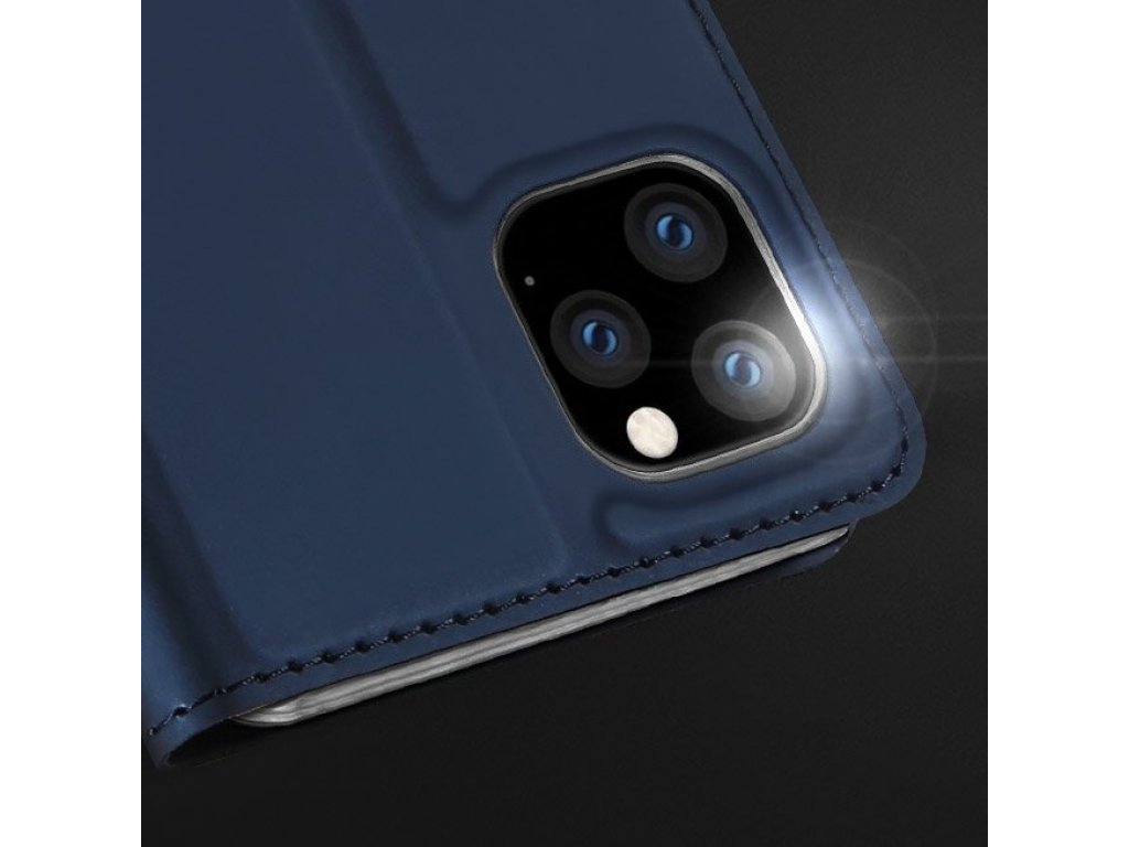 Skin Pro pouzdro s klapkou iPhone 11 Pro Max modré