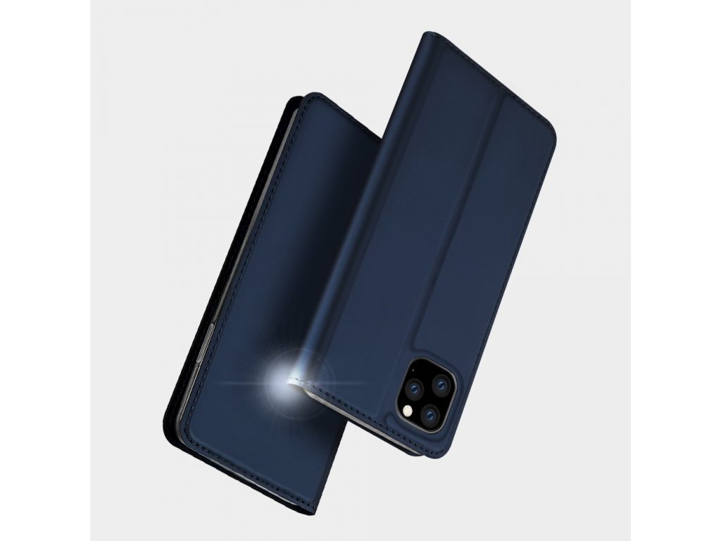 Skin Pro pouzdro s klapkou iPhone 11 Pro modré