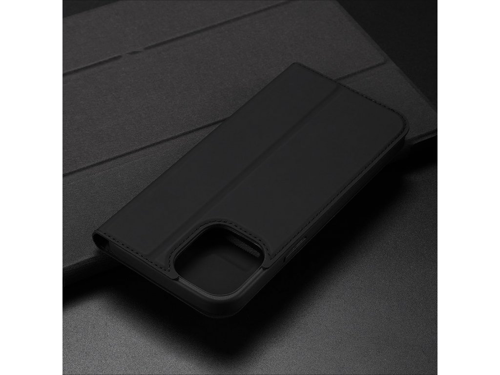 Skin Pro pouzdro s klapkou iPhone 12 Pro / iPhone 12 černé