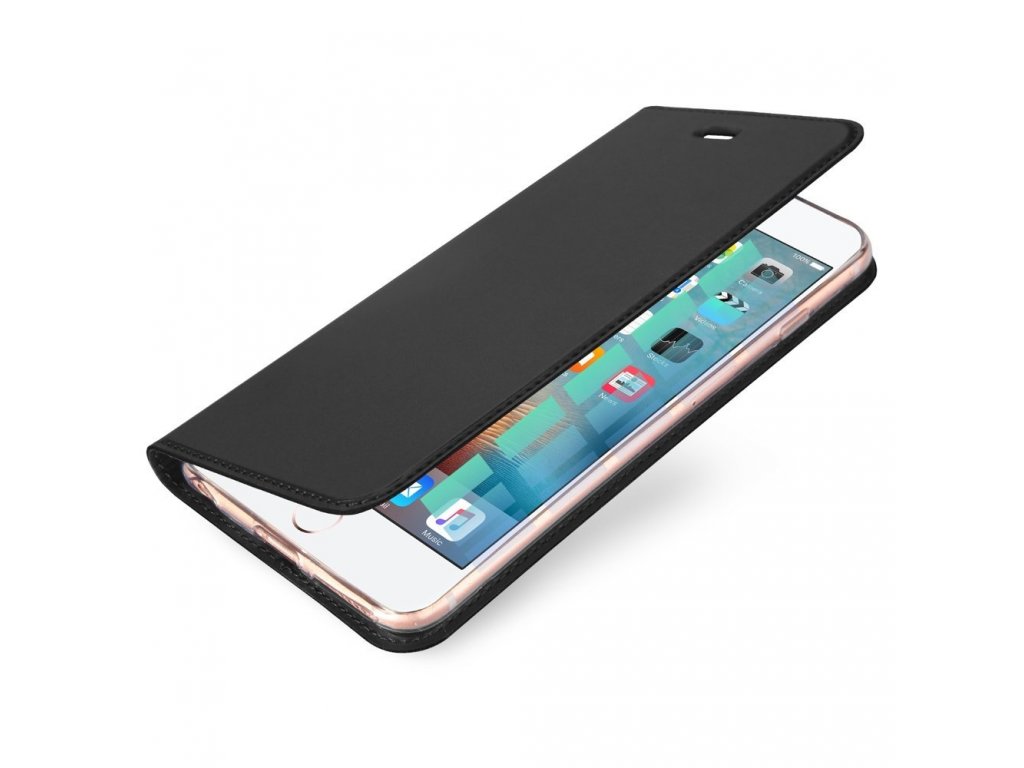 Skin Pro pouzdro s klapkou iPhone 6S / 6 šedé