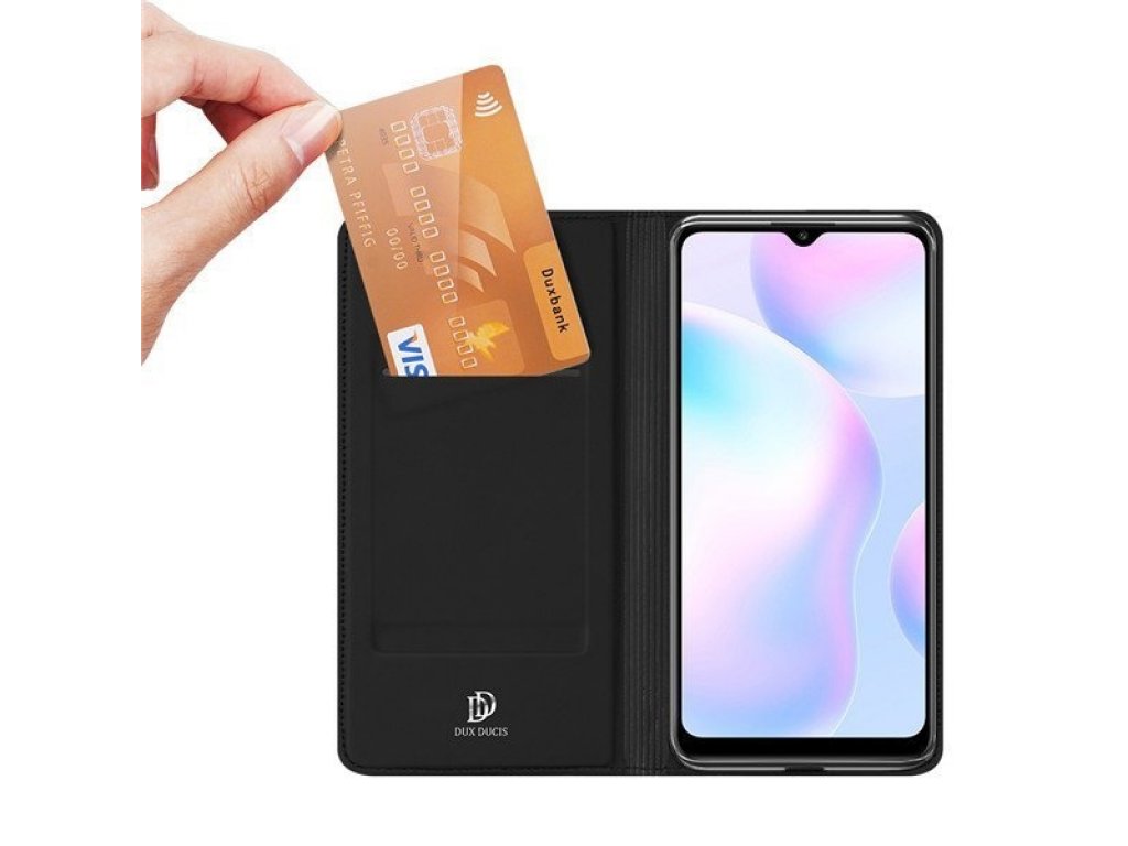 Skin Pro pouzdro s klapkou Xiaomi Redmi 9A modré