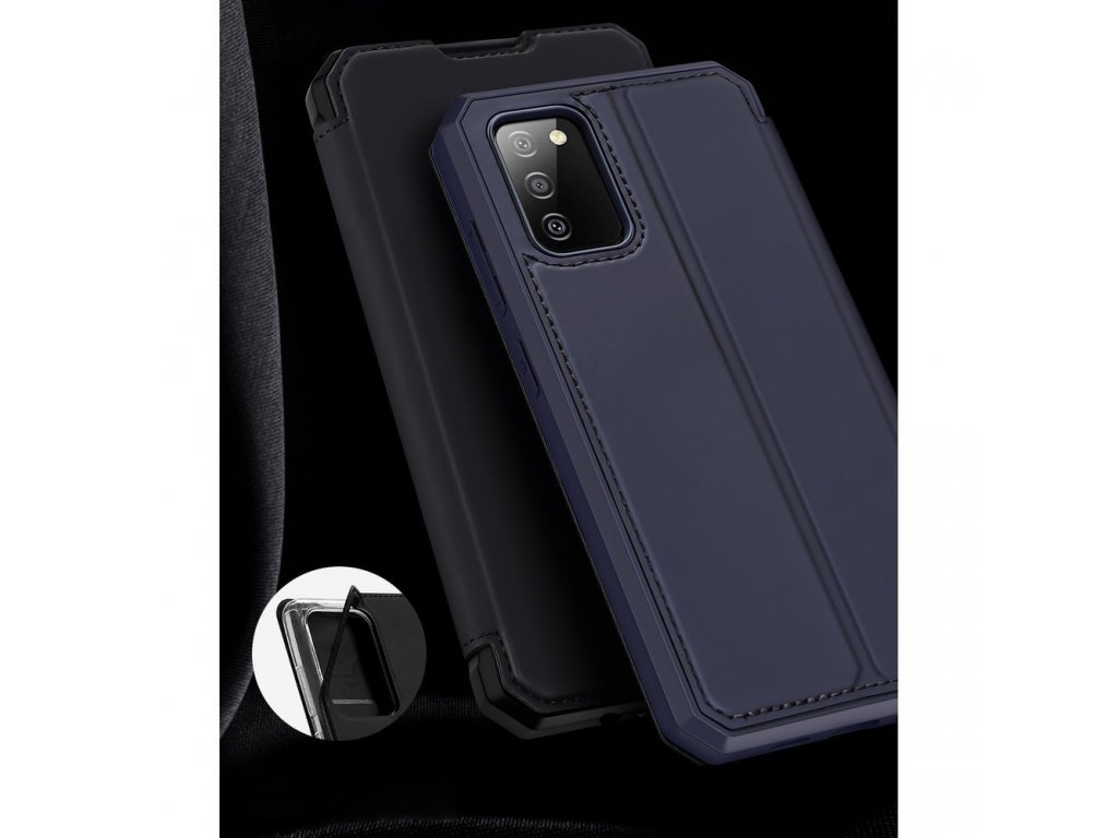 Skin X pouzdro s flipovým krytem Samsung Galaxy A02s EU růžové